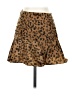 Lulus 100% Polyester Animal Print Brown Casual Skirt Size XS - photo 1