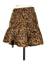 Lulus 100% Polyester Animal Print Brown Casual Skirt Size XS - photo 2