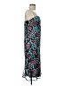 Fate 100% Polyester Graphic Teal Cocktail Dress Size L - photo 4