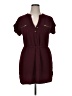 Meraki 100% Polyester Burgundy Cardigan Size XL - photo 1