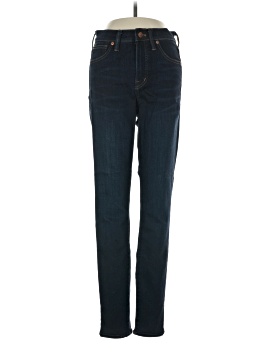 Madewell 9" Mid-Rise Skinny Jeans in Larkspur Wash: TENCEL&trade; Denim Edition (view 1)