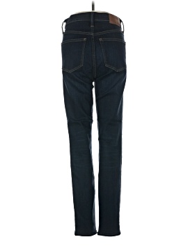 Madewell 9" Mid-Rise Skinny Jeans in Larkspur Wash: TENCEL&trade; Denim Edition (view 2)
