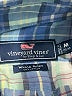 Vineyard Vines 100% Cotton Plaid Blue Long Sleeve Button-Down Shirt Size M (kids) - photo 3