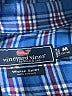 Vineyard Vines 100% Cotton Checkered-gingham Blue Long Sleeve Button-Down Shirt Size M (kids) - photo 3