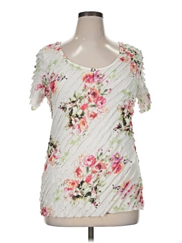 Agenda Short Sleeve Blouse (view 1)