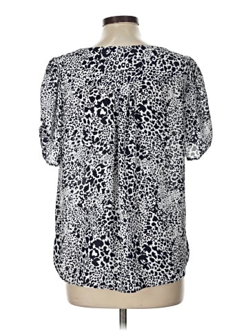 Jones & Co Short Sleeve Blouse (view 2)