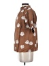 Never A Wallflower Brown Short Sleeve Blouse Size XS - photo 5