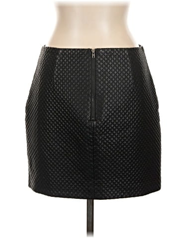 Louna Faux Leather Skirt (view 2)