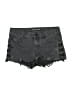 Express Jeans Gray Denim Shorts Size 8 - photo 1