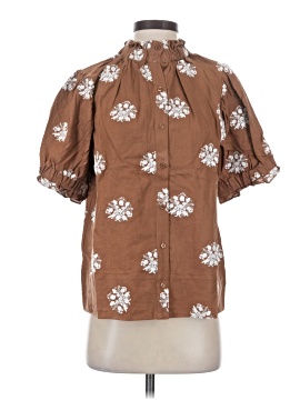 Never A Wallflower Short Sleeve Blouse