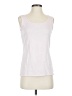 Talbots White Sleeveless T-Shirt Size M - photo 1