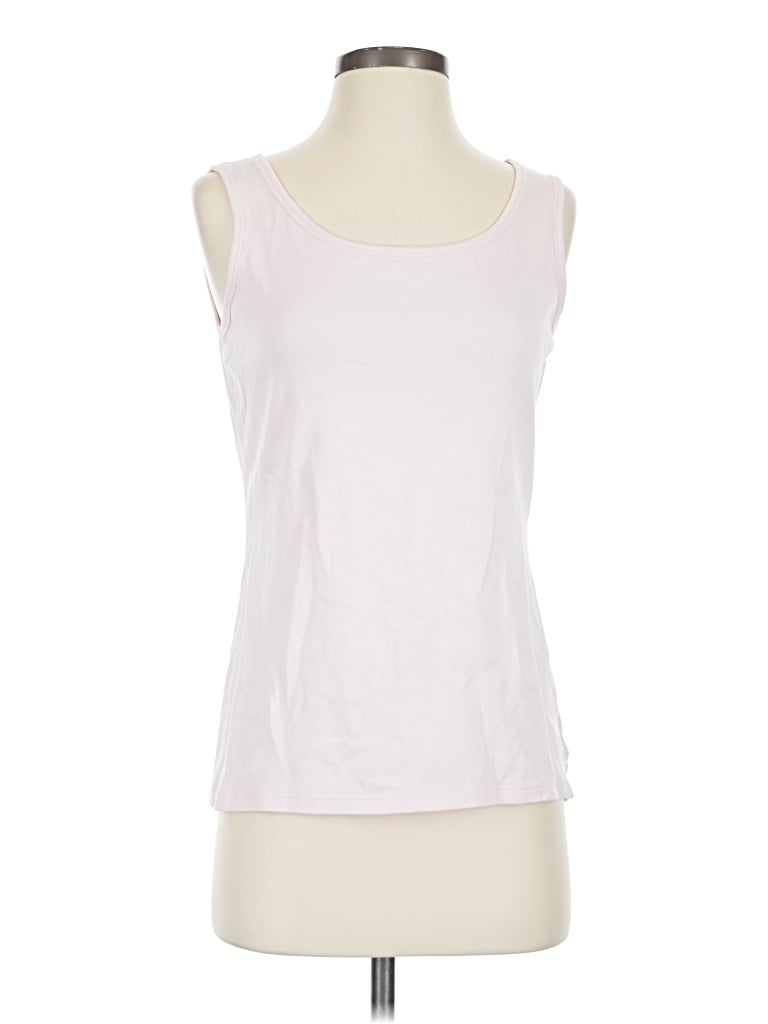 Pre-owned Talbots Sleeveless T-shirt In White