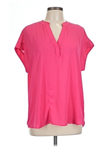 Cynthia Steffe Short Sleeve Blouse (view 1)