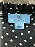 CeCe 100% Polyester Polka Dots Black Short Sleeve Blouse Size 1X - photo 6