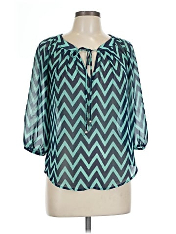 Ezra 3/4 Sleeve Blouse (view 1)