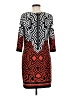 En Focus Studio Graphic Red Casual Dress Size 8 - photo 2