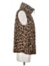 Gap 100% Recycled Polyester Animal Print Brown Vest Size S (tall) - photo 4