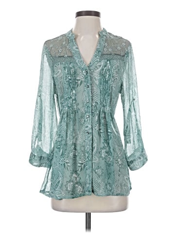 American Rag Cie 3/4 Sleeve Blouse (view 1)