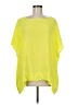 Diane von Furstenberg 100% Viscose Yellow Poncho Size Med - Lg - photo 1