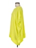 Diane von Furstenberg 100% Viscose Yellow Poncho Size Med - Lg - photo 5