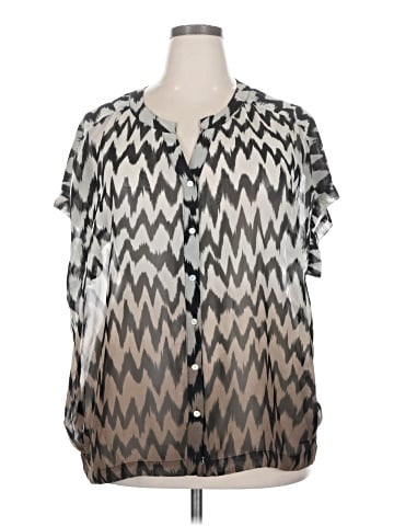 Pleione Short Sleeve Blouse (view 1)