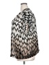 Pleione Chevron-herringbone Silver Short Sleeve Blouse Size XL (estimated) - photo 5
