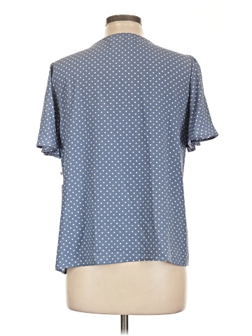 LC Lauren Conrad Short Sleeve Blouse (view 2)