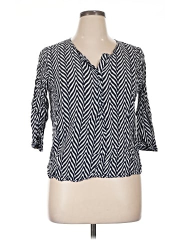 Stylus 3/4 Sleeve Blouse (view 1)