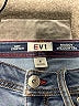 EV1 from Ellen Degeneres Stripes Blue Jeans Size 8 - photo 7