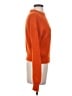 Veronica Beard Solid Orange Pullover Sweater Size XS - photo 4