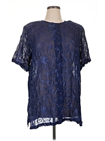 Avenue Short Sleeve Blouse (view 1)