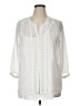 Laura Ashley Ivory 3/4 Sleeve Blouse Size XL - photo 1