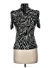 Heart Soul Black Short Sleeve Top Size M - photo 2