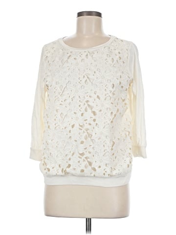 Ann Taylor LOFT Outlet 3/4 Sleeve T-Shirt (view 1)