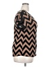 Carol Rose Chevron-herringbone Brown Short Sleeve T-Shirt Size XL (estimated) - photo 4