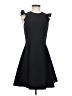 Jay Godfrey Solid Black Cocktail Dress Size 4 - photo 1