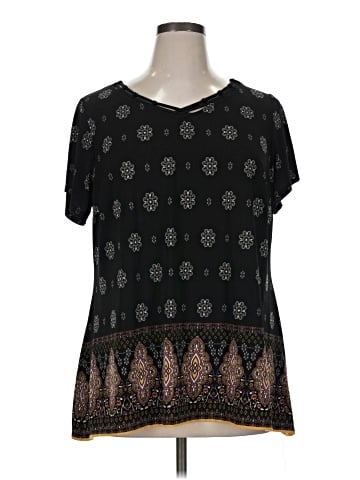 DressBarn Short Sleeve Blouse (view 1)