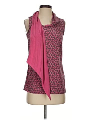 DKNY Sleeveless Silk Top (view 1)