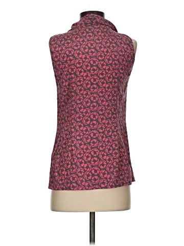 DKNY Sleeveless Silk Top (view 2)