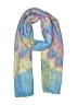 Unbranded 100% Viscose Paisley Blue Scarf One size - photo 1