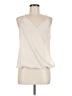 Shein 100% Polyester Ivory Sleeveless Blouse Size 6 - photo 1