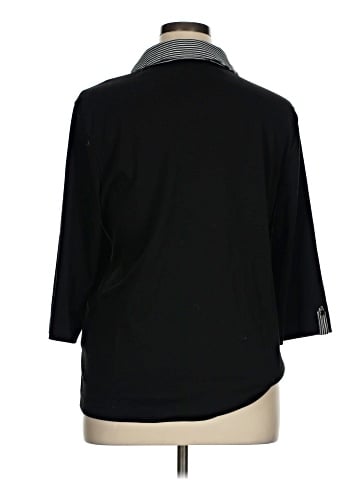 Southern Lady 3/4 Sleeve Button-Down Shirt (view 2)