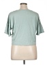 Threads 4 Thought Green Short Sleeve Top Size XL - photo 2