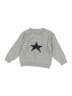 Unbranded Stars Silver Gray Pullover Sweater Size 5 - photo 1