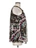 ECI 100% Polyester Brown Sleeveless Blouse Size 6 - photo 4