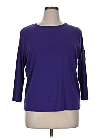 Jones New York Sport 3/4 Sleeve T-Shirt (view 1)