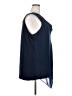 Alfani 100% Polyester Blue Sleeveless Blouse Size 3X - photo 4