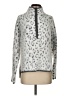 By Anthropologie Animal Print Silver Pullover Sweater Size S - photo 1