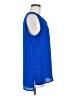 Pleione 100% Polyester Blue Sleeveless Blouse Size M - photo 4