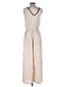 Shein Solid Ivory Jumpsuit Size 8 - photo 2